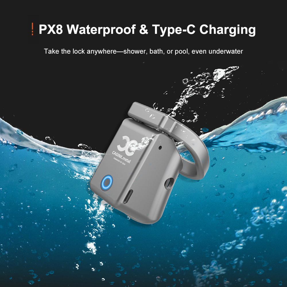 LOCKINK QIUI CAGINK Metal AI-Controlled Smart Chastity Cage Device for
