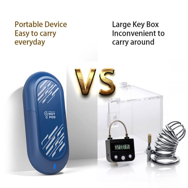 QIUI Bluetooth Key Holder Key Pod for Chastity Play – LOCKINK