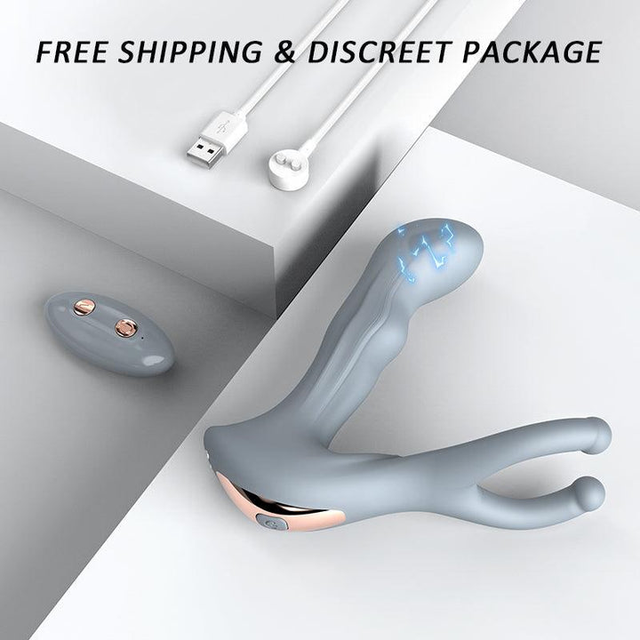 Sevanda E-stim Remote Control Vibration Prostate Massager Lockinks