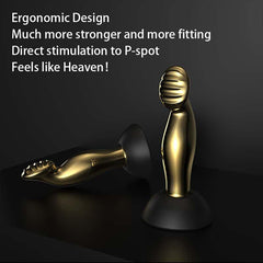 Sevanda Eros Remote Control Metal Vibrating Prostate Massager Lockinks