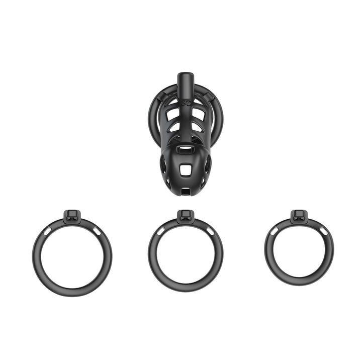 Sevanda Naja-Cobra Chastity Cage Lockinks