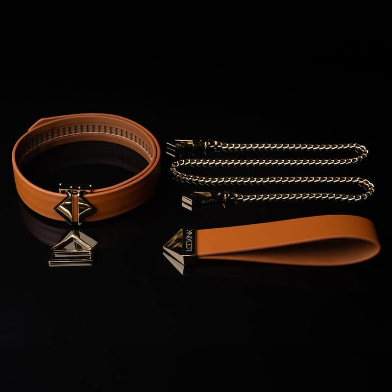 LOCKINK Tied Collar with Leash Set - Delightor
